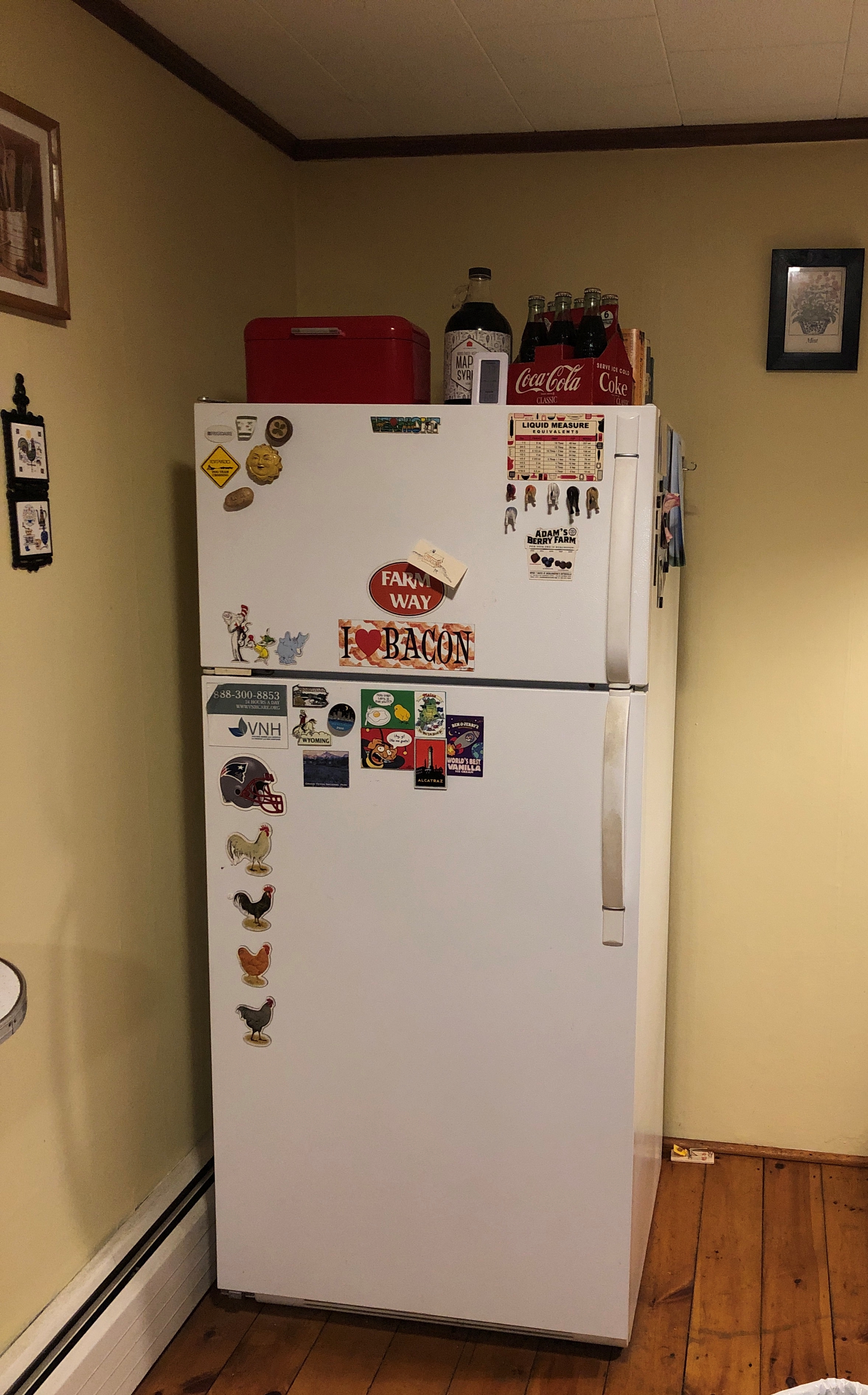 The Fridge after!